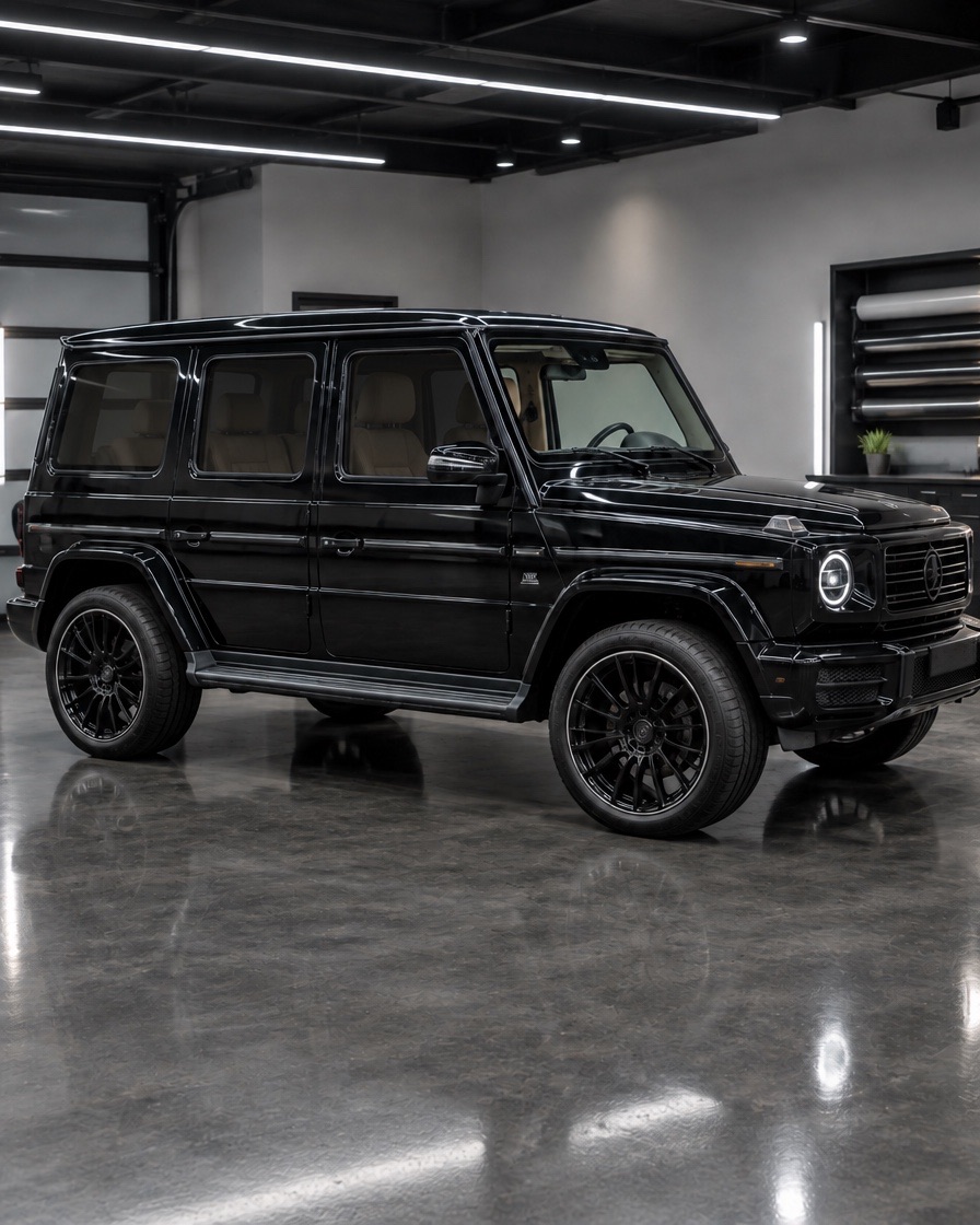 G-Wagon with 35% window tint